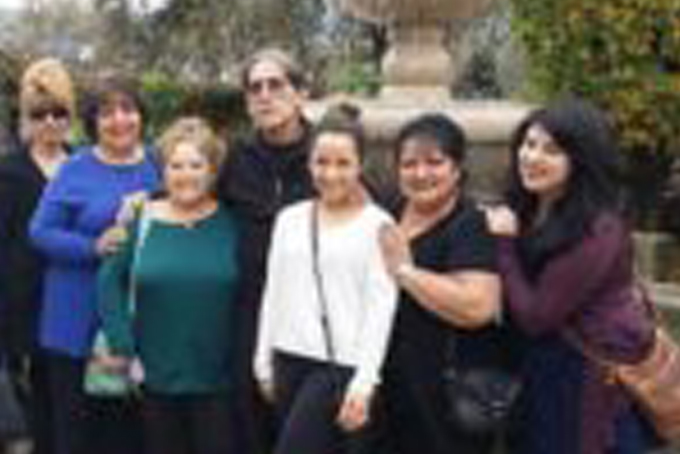 Small group on a private wine tasting tour