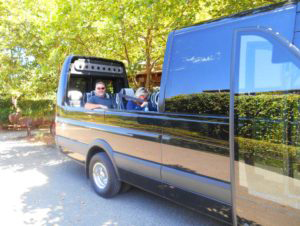 Luxury car service for Napa Valley wine tours